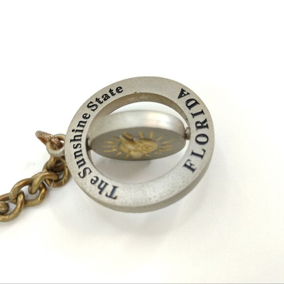 Florida Sunshine State Keychain Spinner - Picture 5 of 10